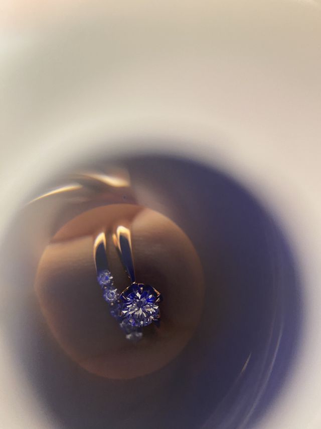 綺麗なダイヤです