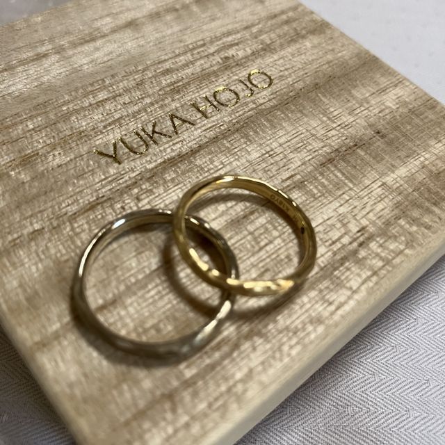 店頭で一目惚れした指輪！肌馴染みが良くて素敵！