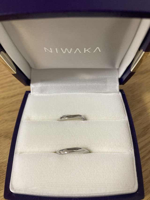 女性用は茜雲、男性用は凛のペアにしました！