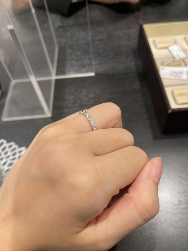 5分の3くらいがダイヤデザインです