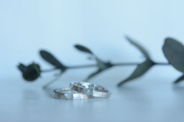 完成後の指輪写真