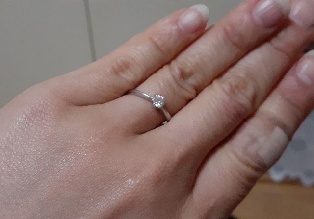 汚い手ですが撮って見ました。