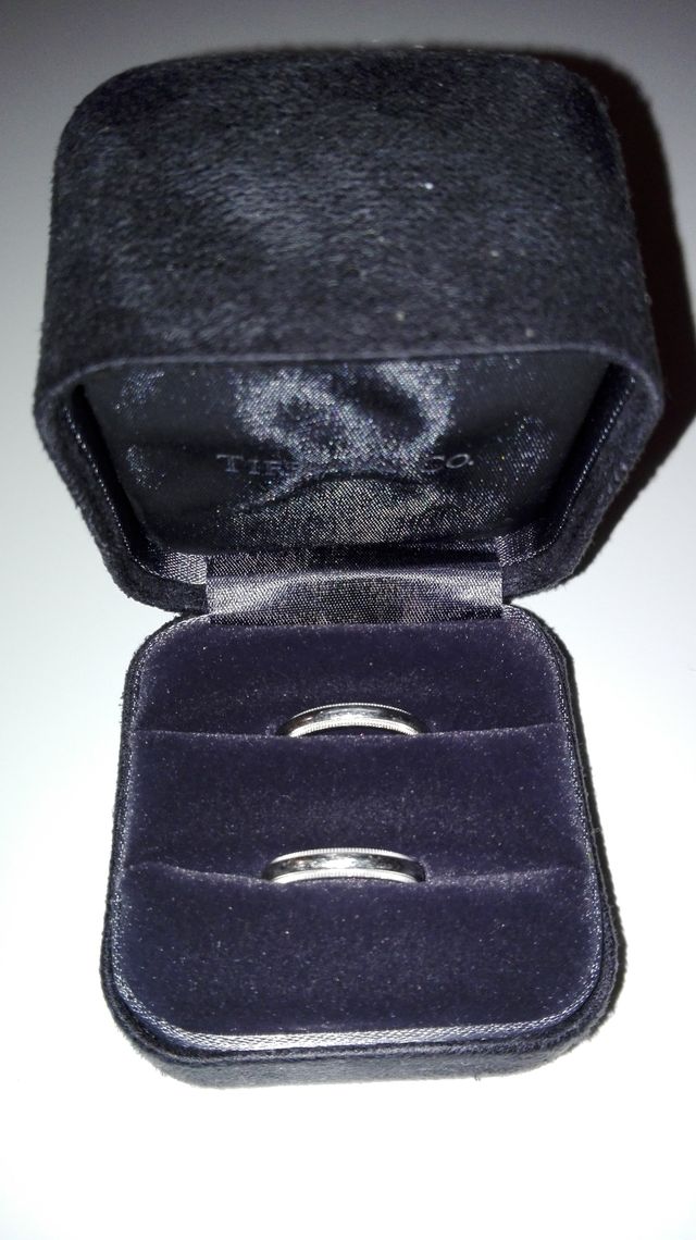 結婚指輪のペアリングです。