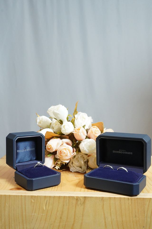 セルフ写真館で撮影。