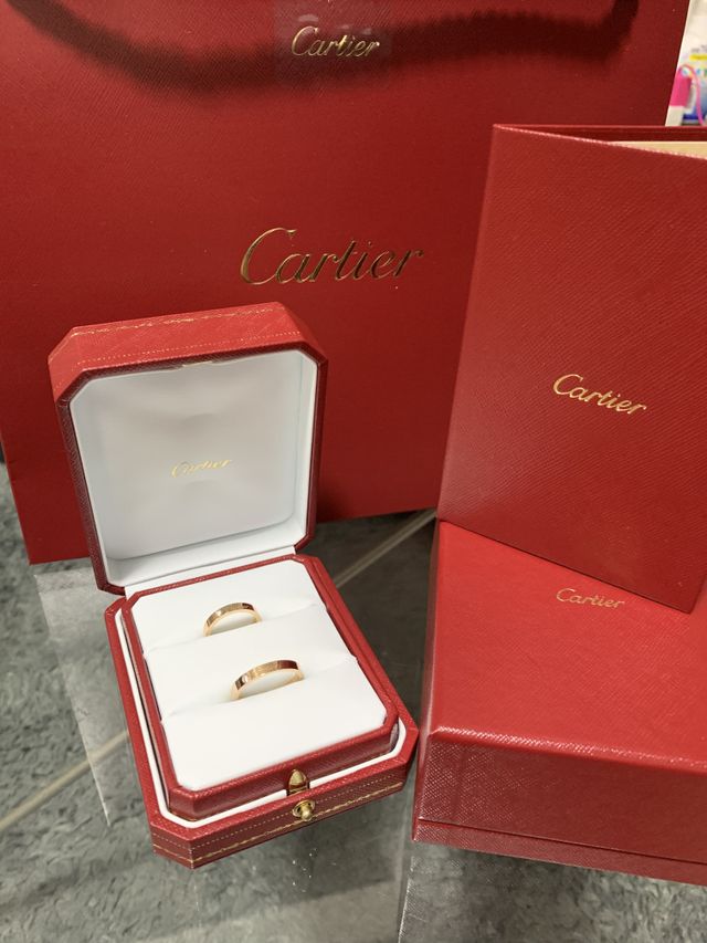 憧れのカルティエは箱もおしゃれ