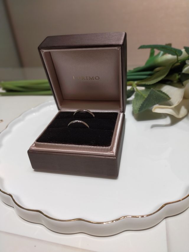 購入時に思い出として可愛くプレートを作ってくれました。
