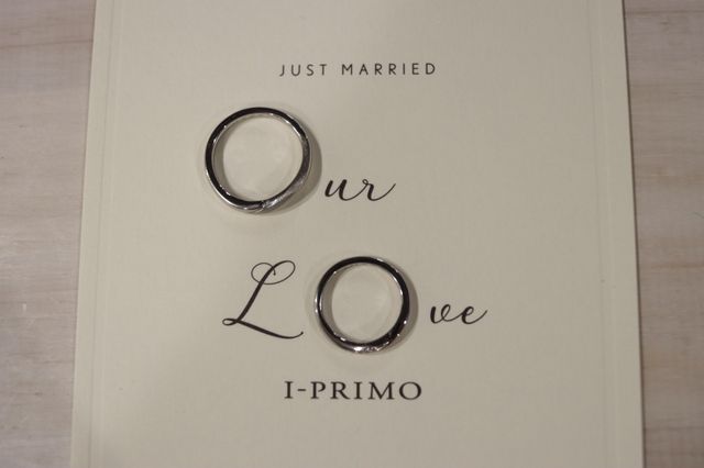 購入時にもらった台紙と共に！