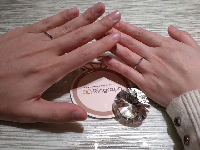 お気に入りの指輪が決まりました。