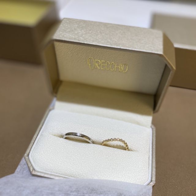 完成品。夫とは色違いにしました。