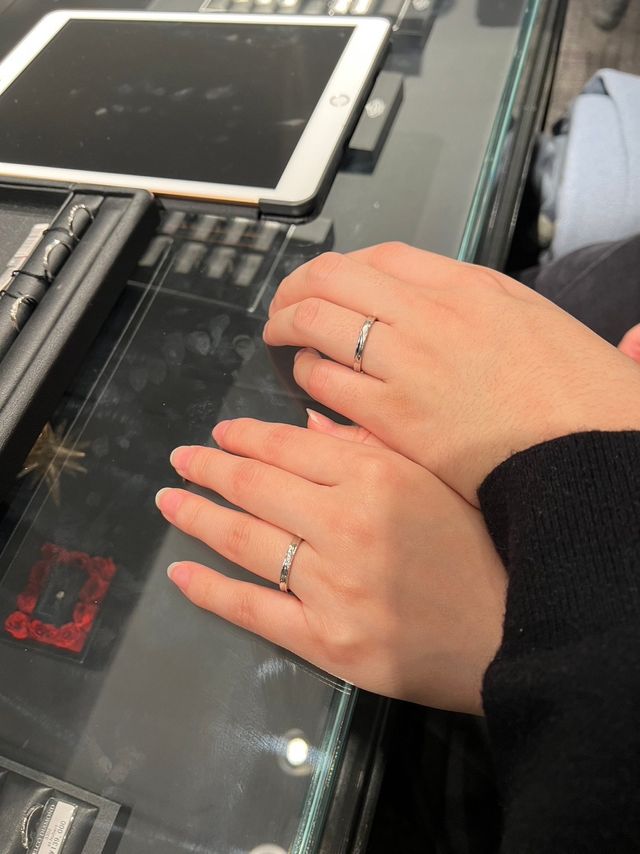 デザインと着け心地が気に入りました！