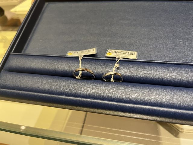 ウェーブにも、Vにもみえるデザインです。