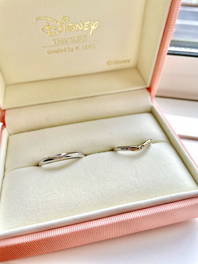 ディズニーオーダーメイドの指輪です
