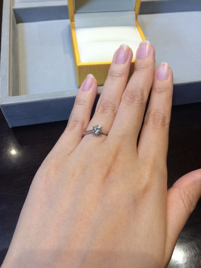 フルオーダーの指輪です