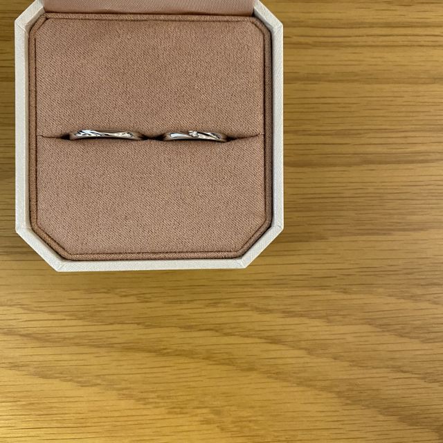結婚指輪の写真