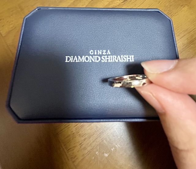 エタニティーリングを購入しました。