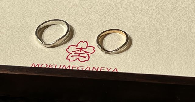 形と色と悩みました。種類が多くて自分らしい指輪が作れます。