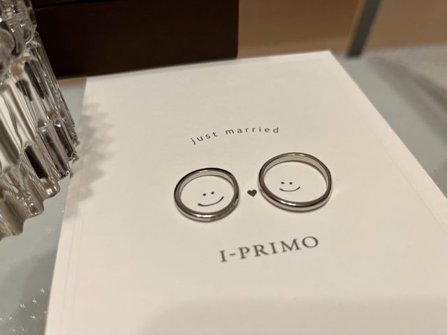 指輪の形、色、着け心地全てが私たちの好みでした。