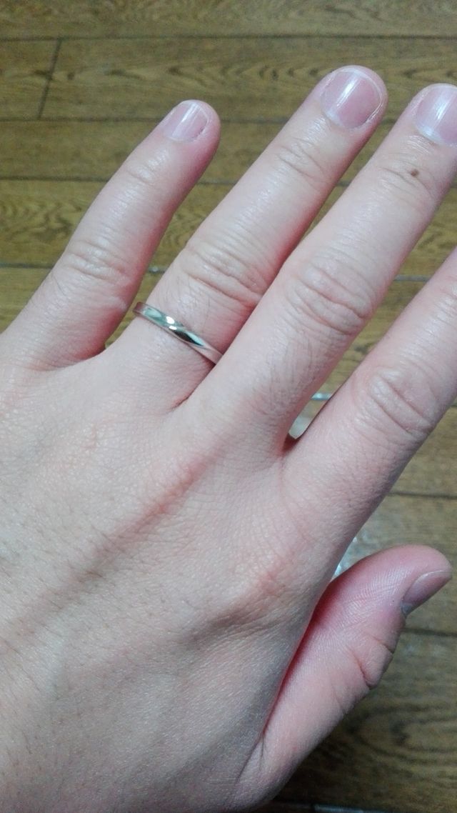 新郎結婚指輪　creer 9