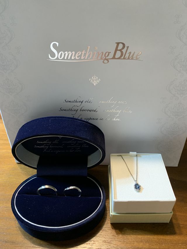 結婚指輪を購入するとネックレスのプレゼント付きでした！