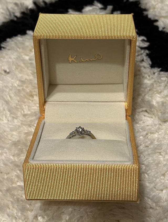 実際に出来上がった世界にひとつの指輪