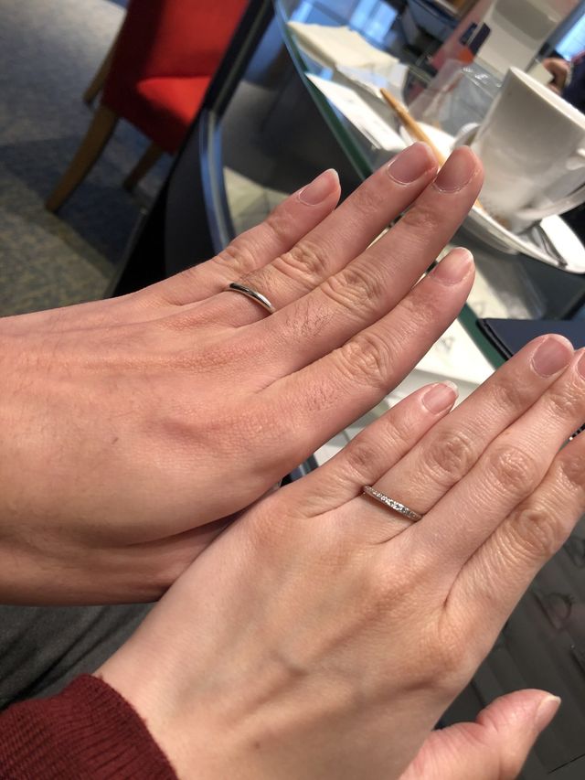 妻とペアで買いました