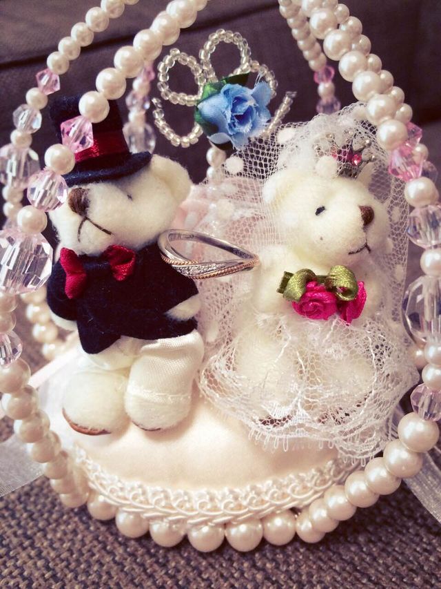 リングピローとリング