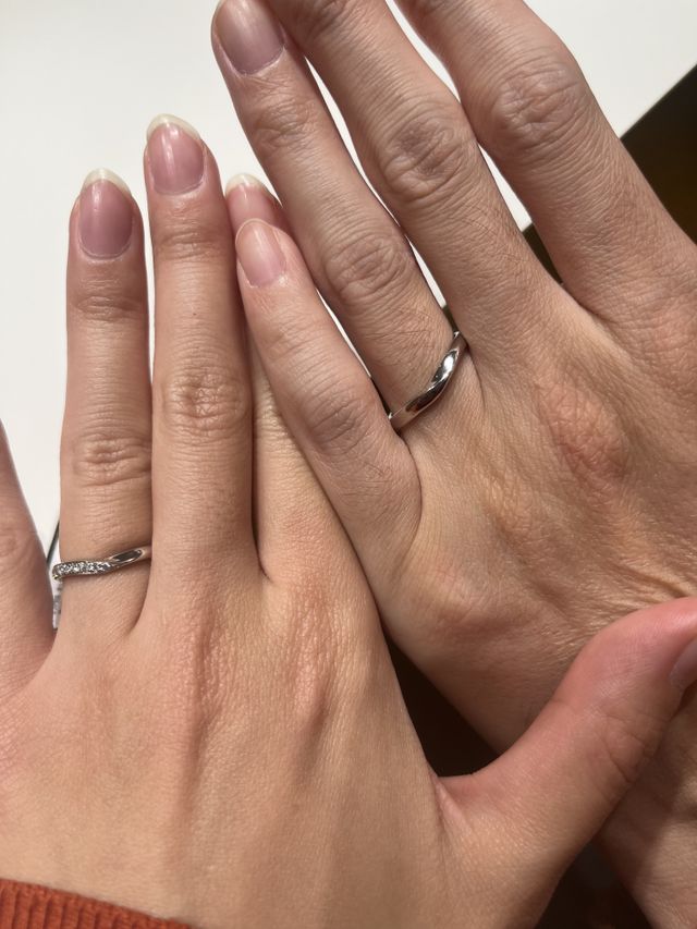 グレンの8号と11号を試着した時の写真です。