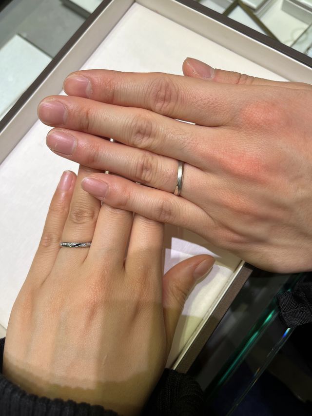 今日受け取ってきました！とっても素敵です！