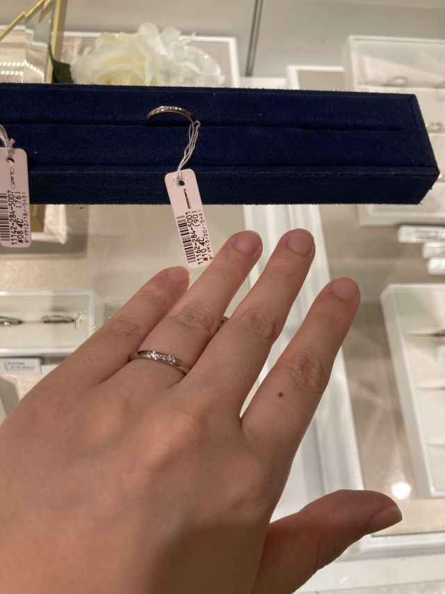 ストレートで私の骨格ストレートの指もずっと長く見えた