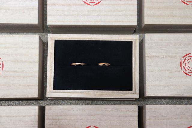 購入した雲結()と光結()という指輪です。