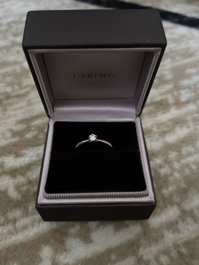 納得のいく指輪を作ってもらいました！