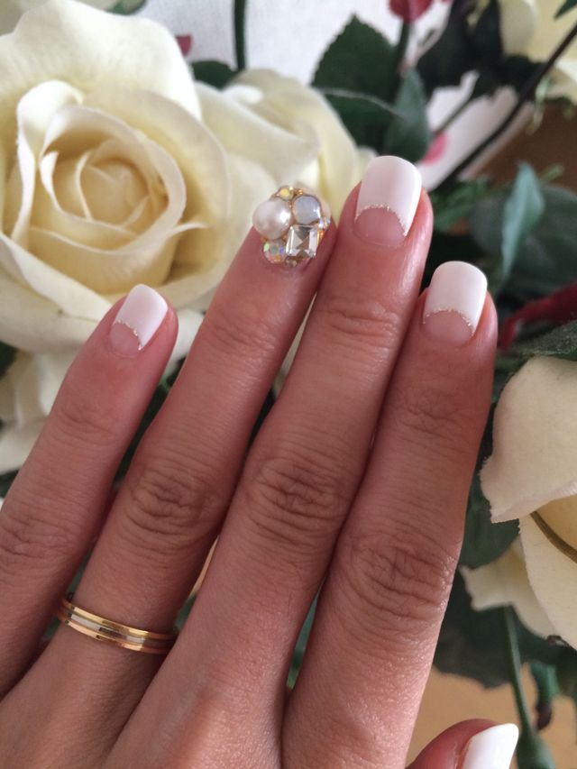 指につけた状態