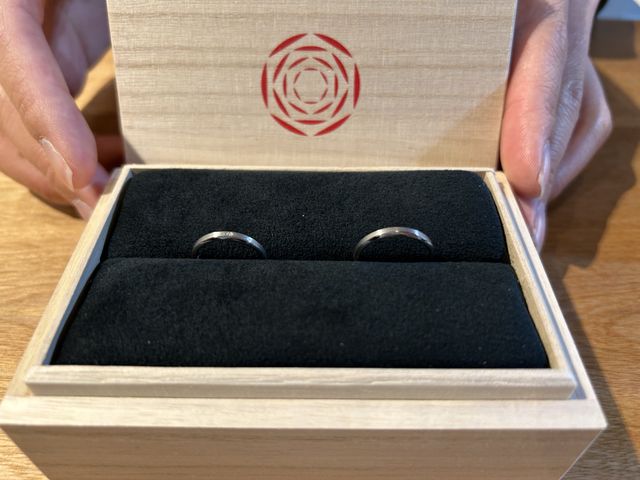 出雲結の結婚指輪