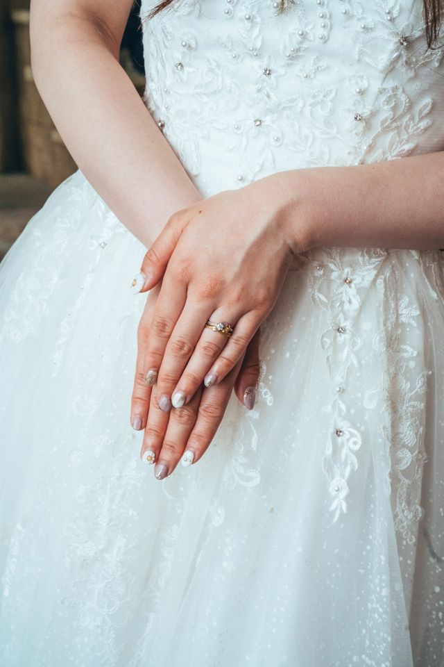 婚約指輪（フルオーダー）と付けても違和感のないデザイン