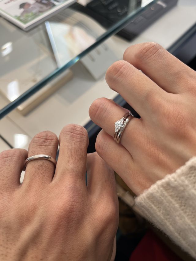 結婚指輪　婚約指輪