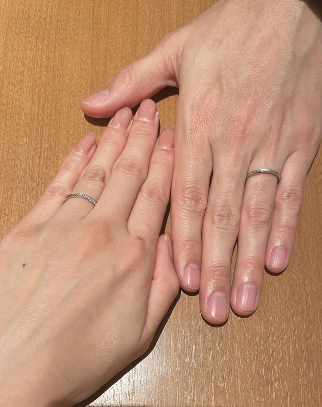 受け取り当日に撮りました！