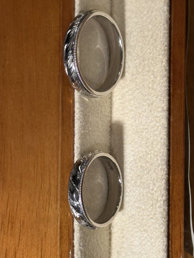 ハワイアンジュエリーとメレのデザインを選びました。