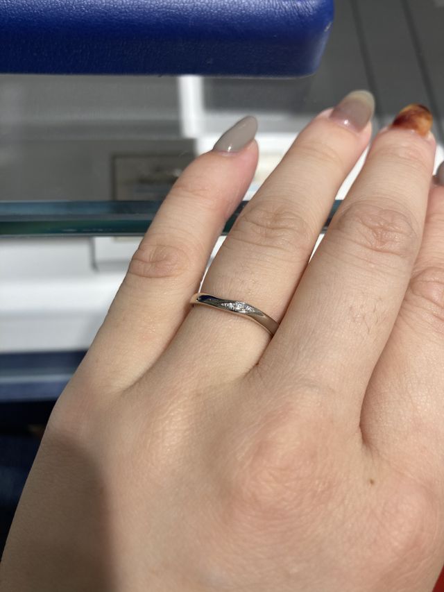 他に比較した指輪です。