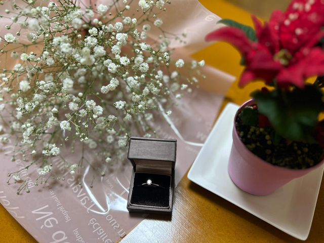 デザインがシンプルで、ダイヤモンドが引き立ちます。