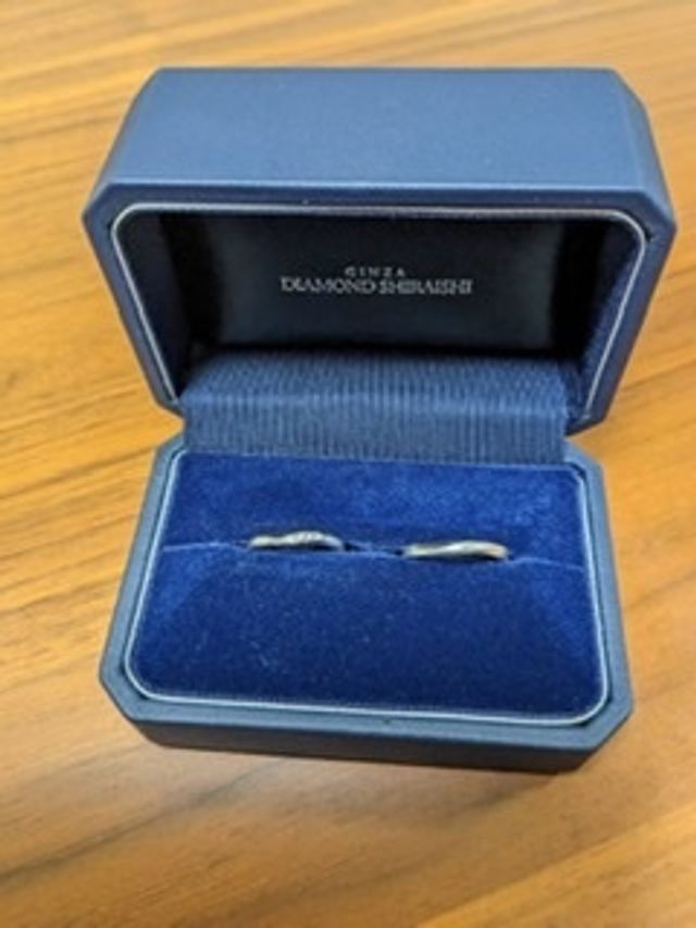 ウェーブタイプ
ダイヤ3石
つけ心地がとても良い