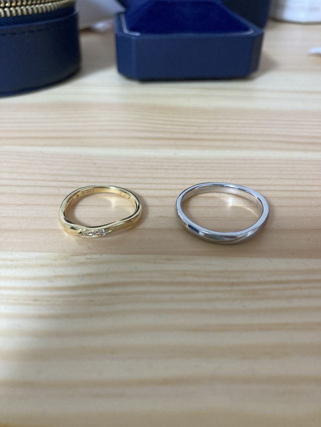 婚約指輪です！