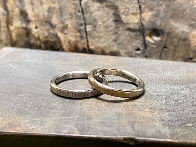 それぞれの結婚指輪