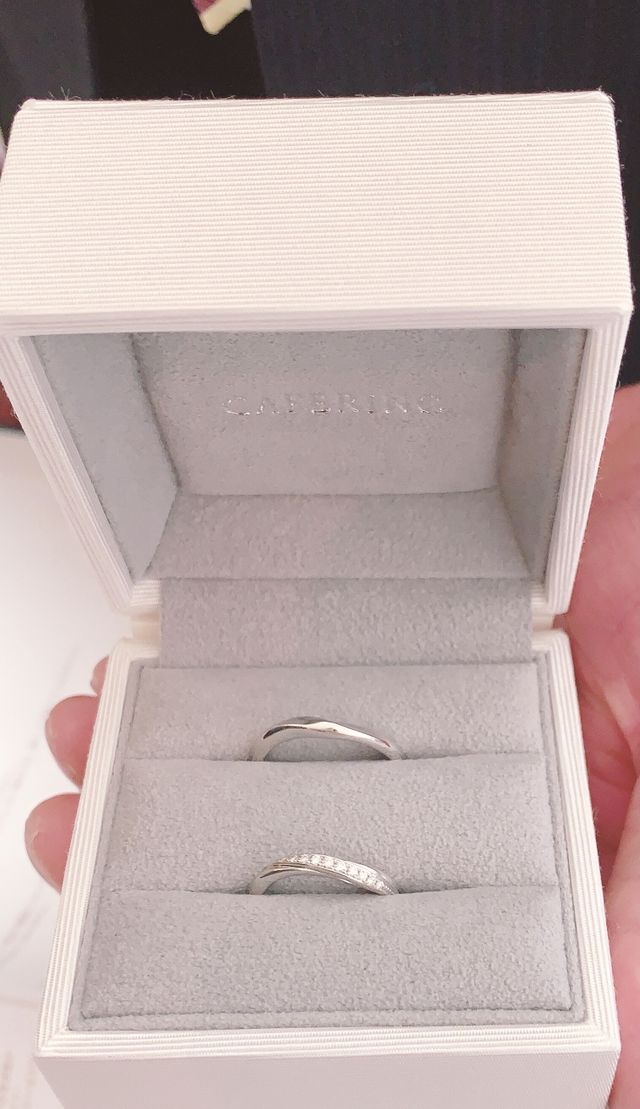 箱の色も選べました。あ