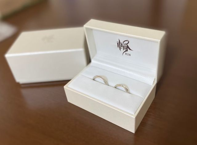購入した結婚指輪