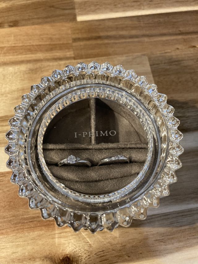 指輪をサイズ直しとクリーニングしました。大好きな指輪です。