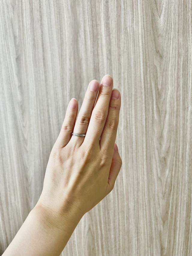 Bouquet。
ダイヤモンドが斜めに7つ配置してあります。