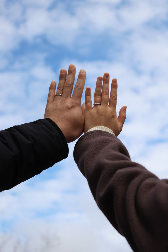 楽しみに待っていた指輪を受けとれてとても嬉しいです！