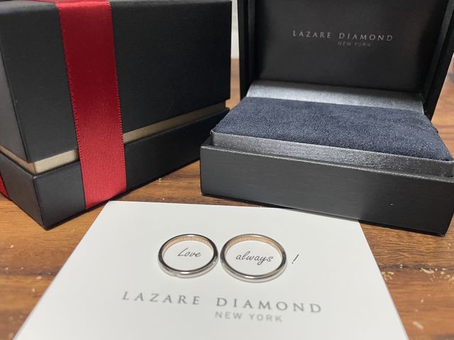 結婚指輪でかいました
とても大切にしたいです。