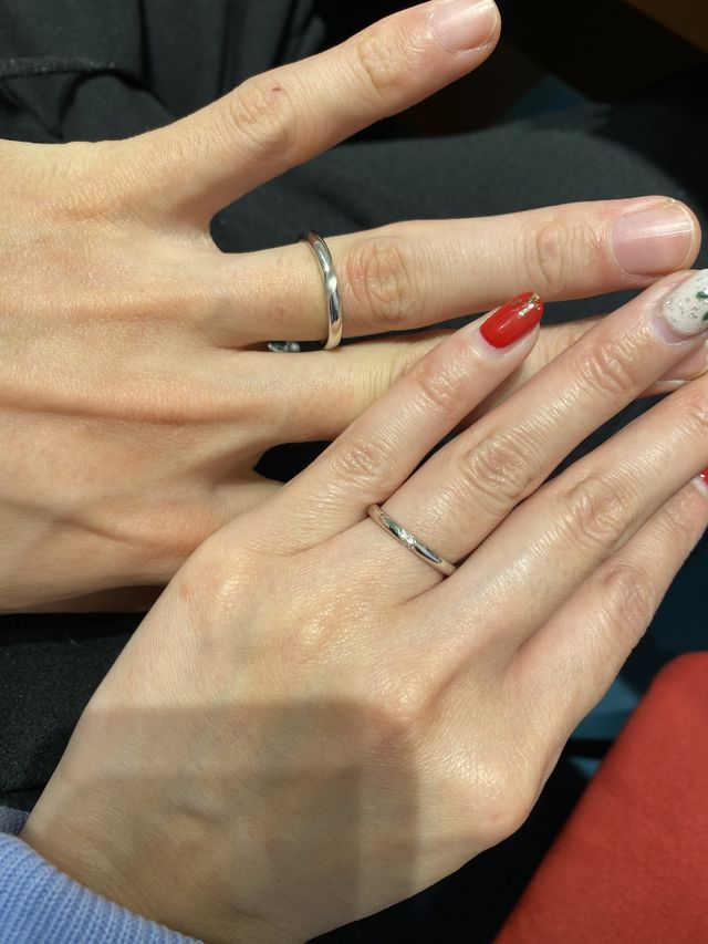 試着時の写真です