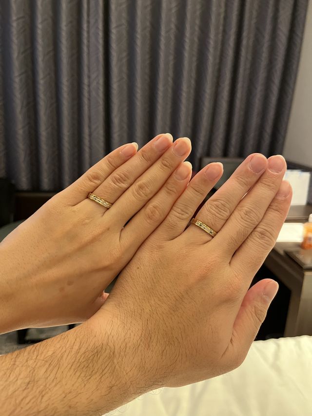 実際に付けた時の写真です。